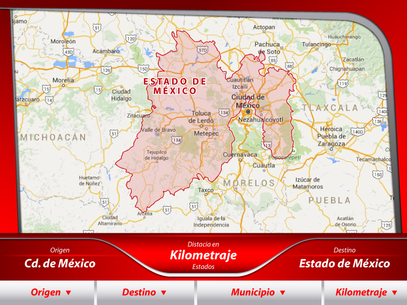 Transportes de la Ciudad de México al Estado de México